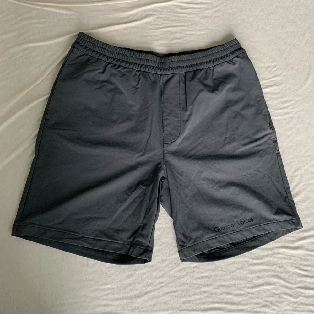 Outdoor Voices Men’s Stretch Crepe Short Size Small